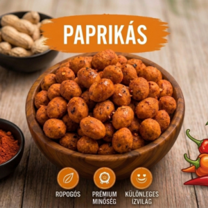 Földimogyoró Paprikás ízű tésztabundában – 250 g