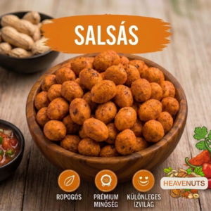 Földimogyoró Salsa ízű tésztabundában – 250 g
